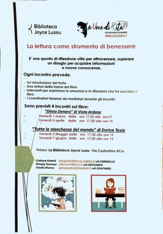 LA LETTURA COME STRUMENTO DI BENESSERE